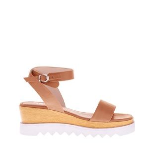 Sol sana tan tray wedge sandal